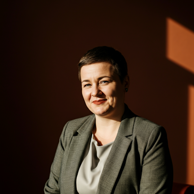 Portrait von Anna Müller, Finanzplanerin